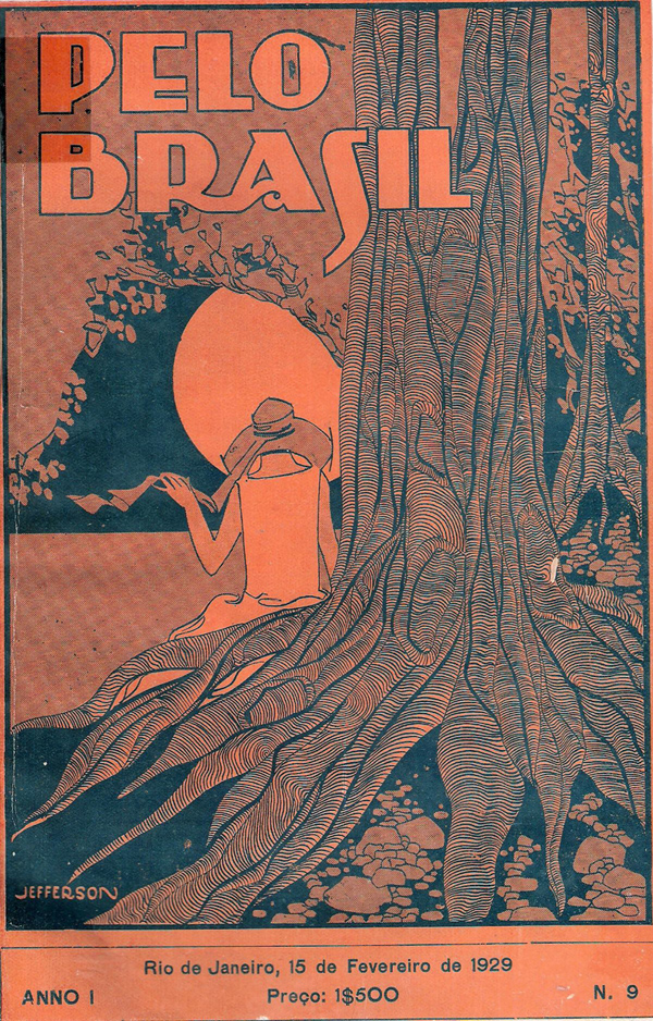 Capa da revista "Pelo Brasil", nº 9 (ano 1), de 15 de fevereiro de 1929 (Rio de Janeiro).